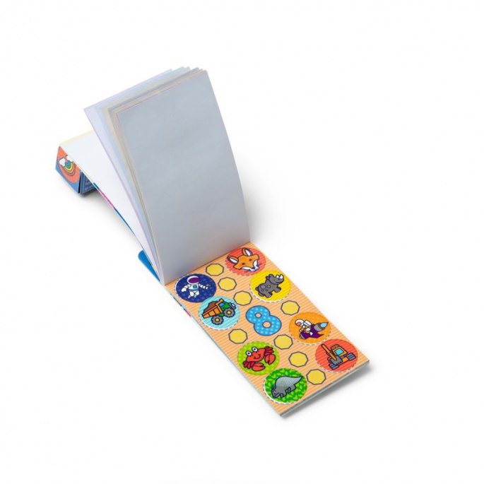 Melissa & Doug Sticker WOW polnila nalepk tubus poln presenečenj