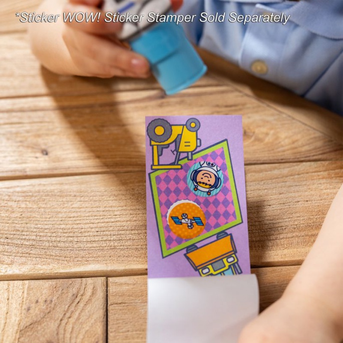 Melissa & Doug Sticker WOW polnila nalepk tubus poln presenečenj