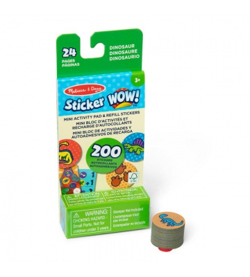 Melissa & Doug Sticker WOW polnila nalepk Dinosavri
