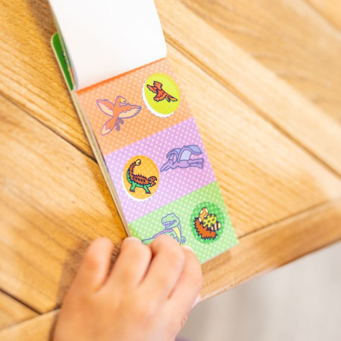 Melissa & Doug Sticker WOW polnila nalepk Dinosavri