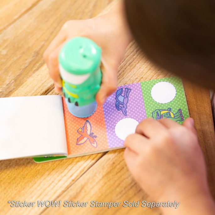 Melissa & Doug Sticker WOW polnila nalepk Dinosavri