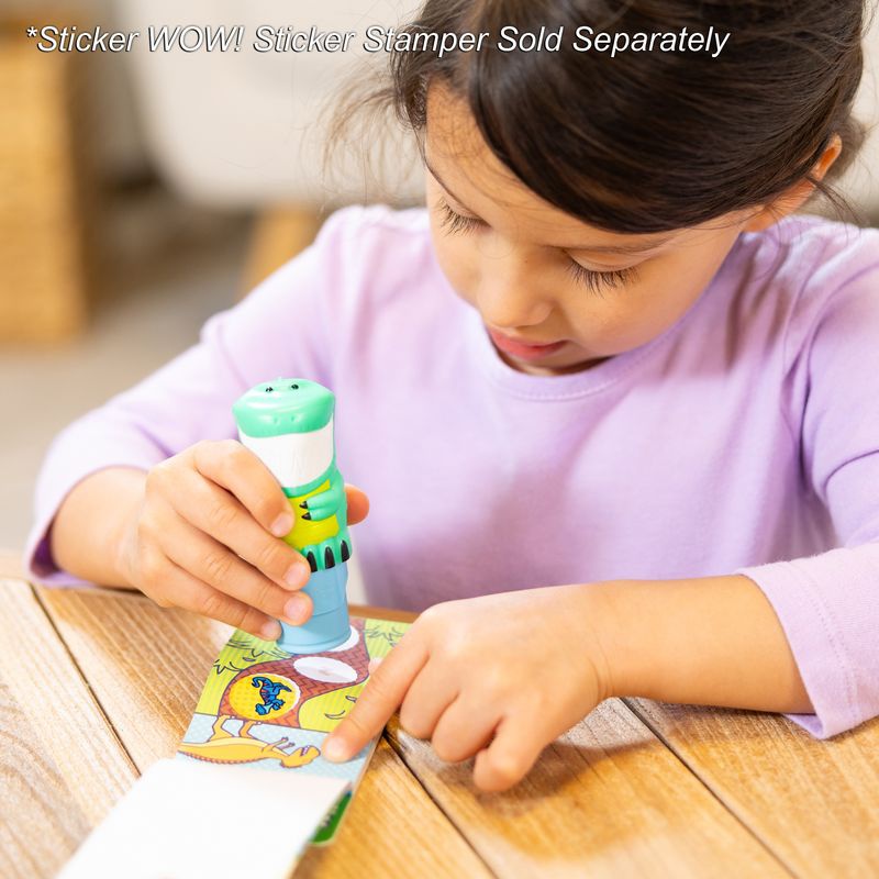 Melissa & Doug Sticker WOW polnila nalepk Dinosavri