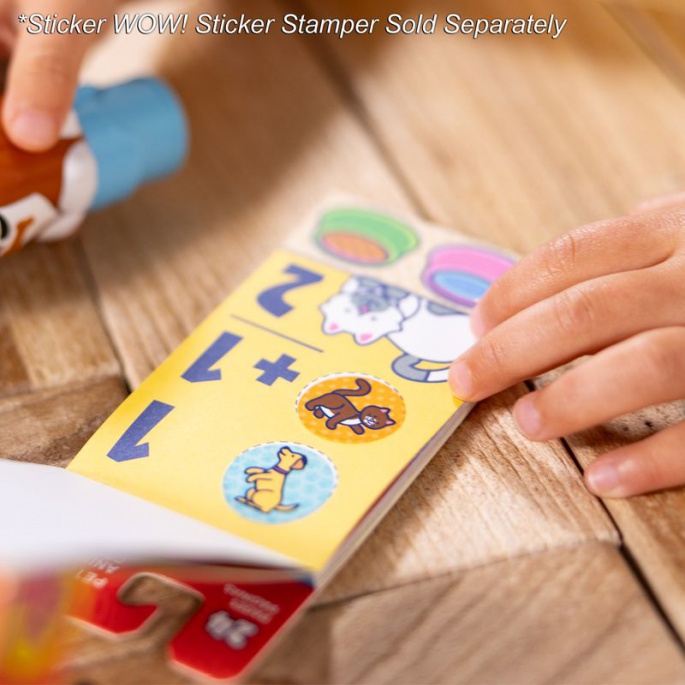 Melissa & Doug Sticker WOW polnilci nalepk živali