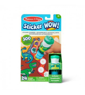 Melissa & Doug Sticker WOW nalepke dinozavri