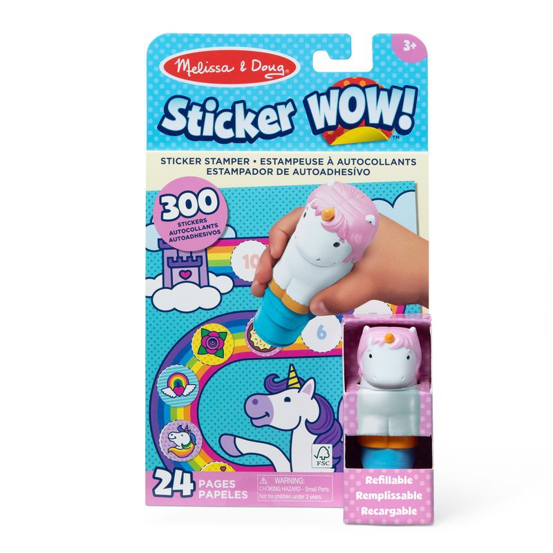 Melissa & Doug Sticker WOW nalepke samorogi