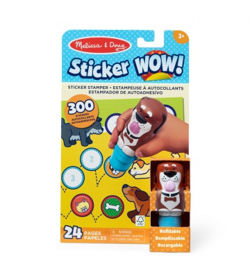 Melissa & Doug Sticker WOW nalepke psički