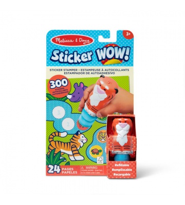 Melissa & Doug Sticker WOW nalepke tiger