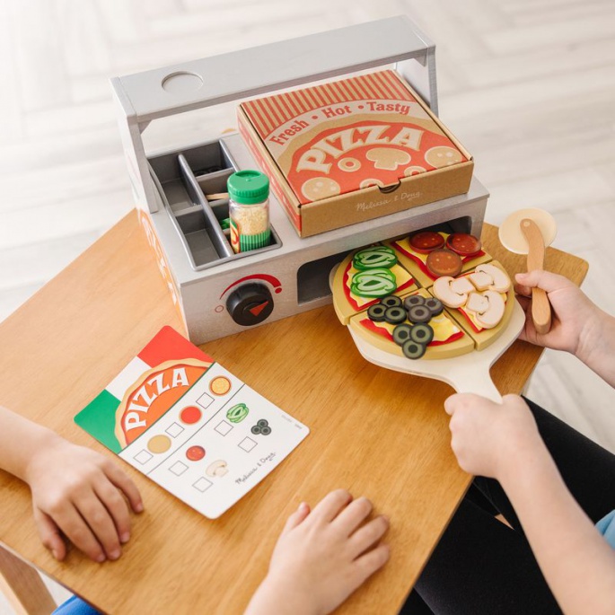 Melissa & Doug izdelava pice s pečjo