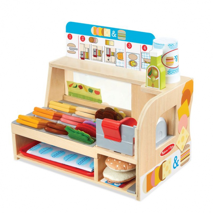 Melissa & Doug izdelava sendvičev s pultom