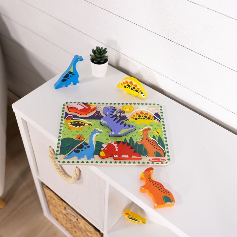 Melissa & Doug lesene sestavljanke dinozavri
