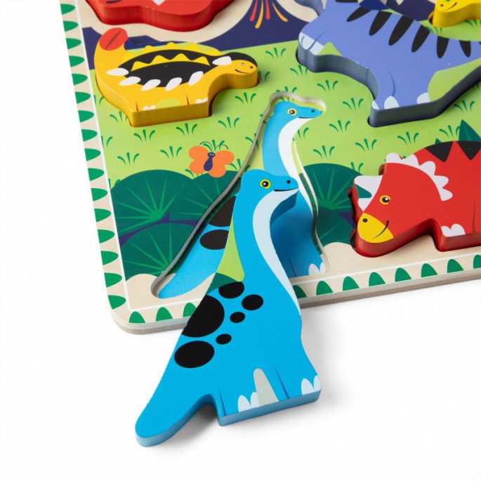 Melissa & Doug lesene sestavljanke dinozavri