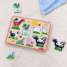 Melissa & Doug lesena sestavljanka z zvočnimi efekti živali na kmetiji