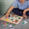 Melissa & Doug lesena sestavljanka z zvočnimi efekti živali na kmetiji