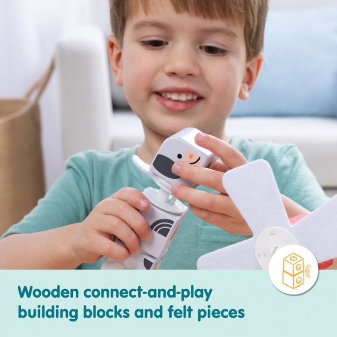 Melissa & Doug Blockables gradbeni set farma