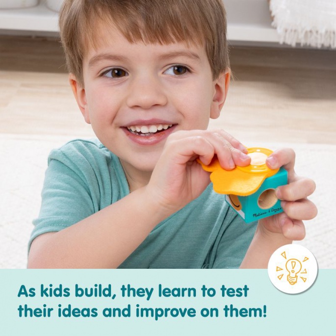 Melissa & Doug Blockables gradbeni set farma