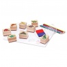 Melissa & Doug lesene žigi z pralnimi barvami Dinozavri