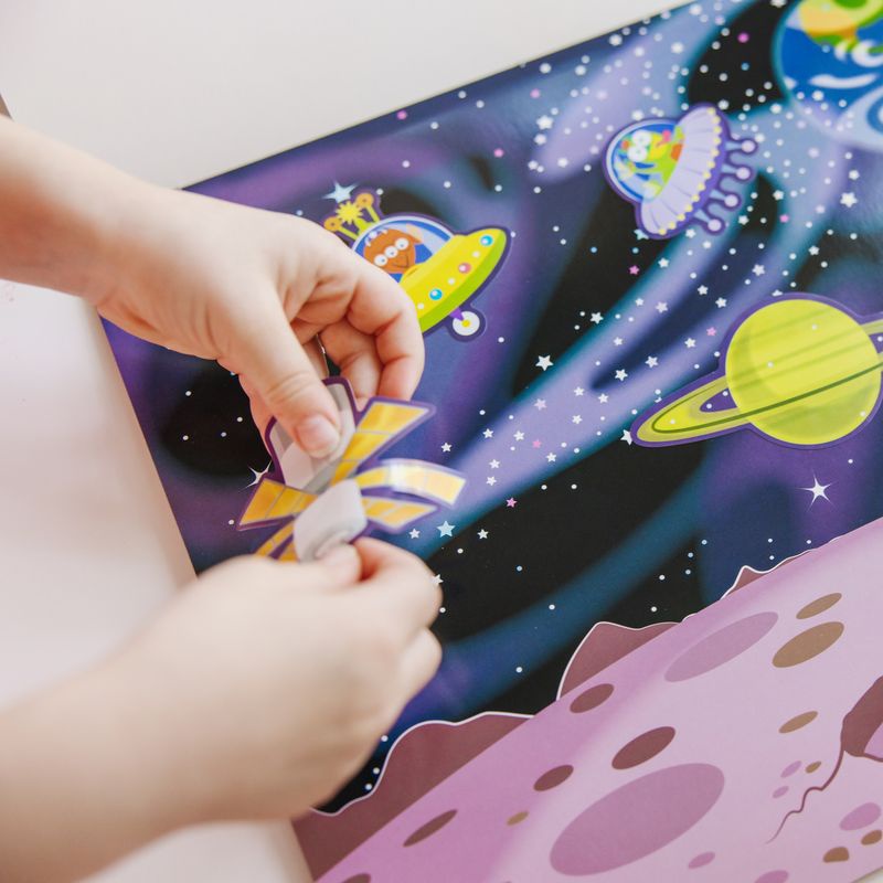 Melissa & Doug nalepke, večkratno uporabo s podlogo - pustolovščina