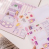 Melissa & Doug nalepke z večkratno uporabo s podlago - hiša