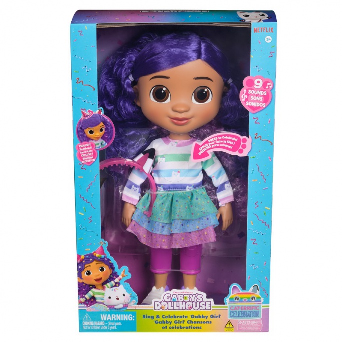 Gabby's Dollhouse interaktivna punčka z zvoki