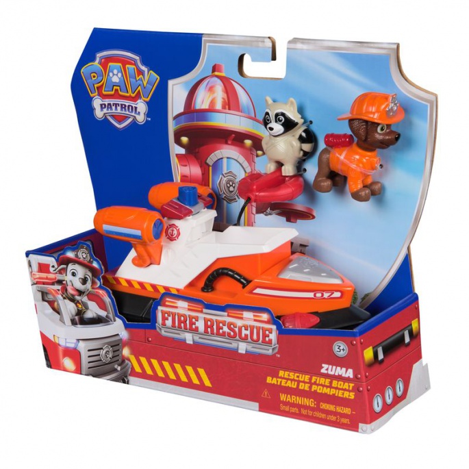 Ugoden komplet: Paw Patrol Fire Rescue vozilo Marshall + Fire Rescue vozilo Zuma