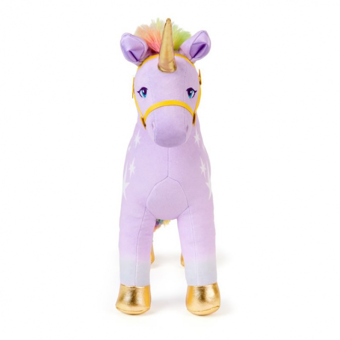 Ugodna ponudba: Unicorn Academy plišasti Wildstar z zvoki 38 cm + ogrlica s prstanom