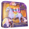 Ugoden set: Unicorn Academy svetlobni samorog Wildstar 28 cm + ogrlica s prstanom
