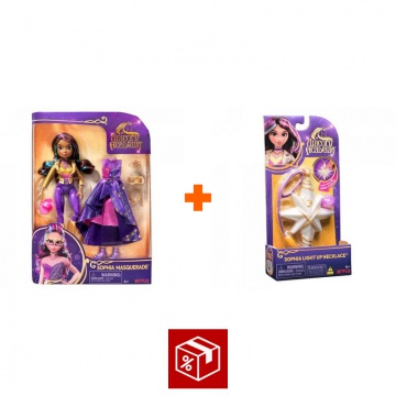 Ugoden set: Unicorn Academy deluxe lutka Sophia 24 cm + ogrlica s prstanom