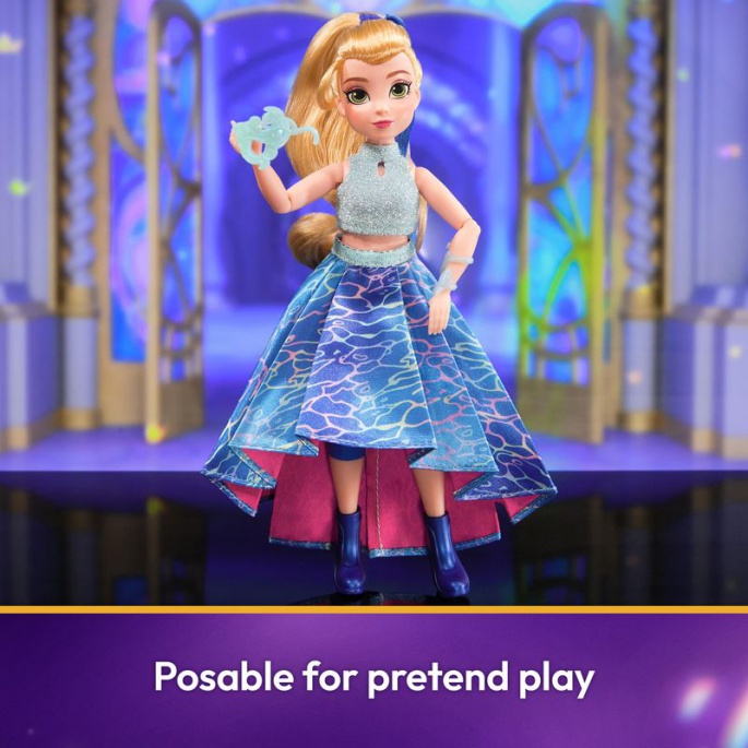 Paket ugodnosti: Unicorn Academy deluxe punčka Isabel 24 cm + ogrlica s prstanom