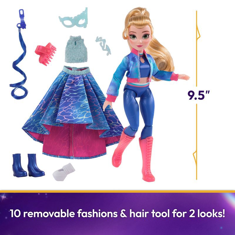 Paket ugodnosti: Unicorn Academy deluxe punčka Isabel 24 cm + ogrlica s prstanom