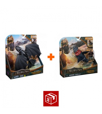 Ugodni set: Kako izuriti svojega zmaja Brezzobi z zvoki + Gronckle in Škilek