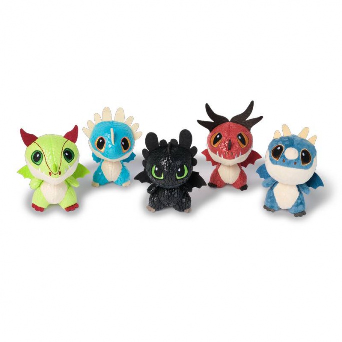 AKCIJA: Maska Bezzobca iz 'Kako izuriti svojega zmaja' z zvoki in lučmi + plišasti zmaji v sodu BREZPLAČNO