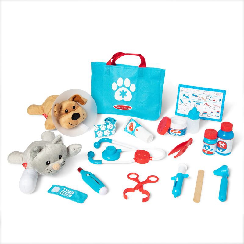 Ugoden set: Melissa & Doug igra zdravnika + igra veterinarja