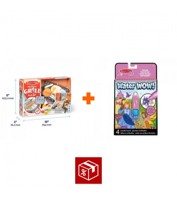 PROMOCIJA: Melissa & Doug Water WOW čaranje z vodo žar + čaranje z vodo pravljice GRATIS