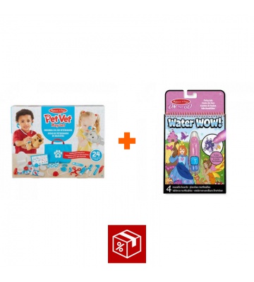 PROMOCIJA: Melissa & Doug igra veterinar + WOW čarobne pravljice z vodo BREZPLAČNO