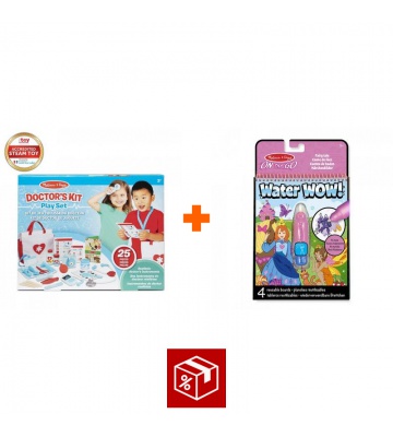 PROMOCIJA: Igra zdravnika Melissa & Doug + WOW vodna magija pravljice BREZPLAČNO