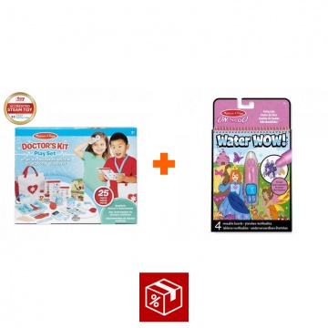 PROMOCIJA: Igra zdravnika Melissa & Doug + WOW vodna magija pravljice BREZPLAČNO