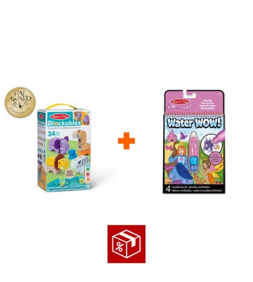 AKCIJA: Melissa & Doug Blockables safari konstrukcija + brezplačne vodne pravljice