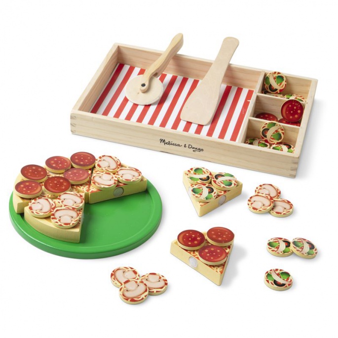 POSEBNA PONUDBA: Melissa & Doug set za pizzaparty + Water WOW pravljice z vodnimi čarovnijami BREZPLAČNO