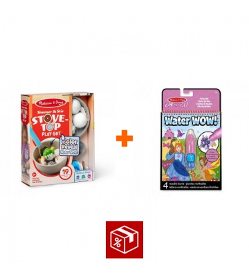 AKCIJA: Melissa & Doug Water WOW barvanje z vodo cvrtje + pravljice z vodo BREZPLAČNO