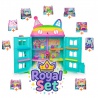 Royal set: Gabby’s Dollhouse veliki dom zabava s 9 dodatki + plišasti Mercat BREZPLAČNO