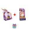 Ugodna ponudba: Unicorn Academy plišasti Wildstar z zvoki 38 cm + ogrlica s prstanom