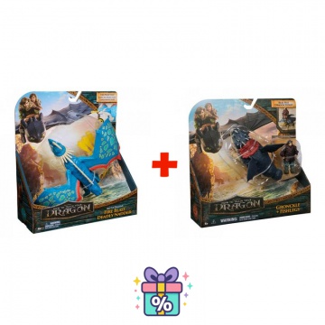 Poceni set: Kako izuriti svojega zmaja Smrtonosni gadji zmaj z izstrelkimi puščicami + Gronckle in Škilek