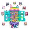 Royal set: Gabby’s Dollhouse veliki dom zabava s 9 dodatki + plišasti DJ Catnip BREZPLAČNO