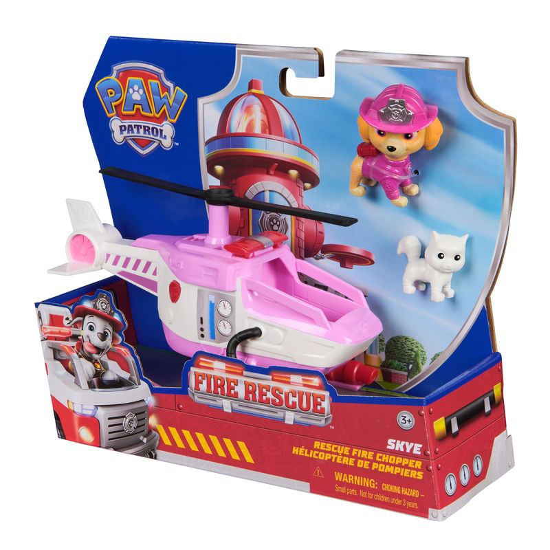 AKCIJA: Paw Patrol Fire Rescue vozila Skye + Marshall + Zuma BREZPLAČNO