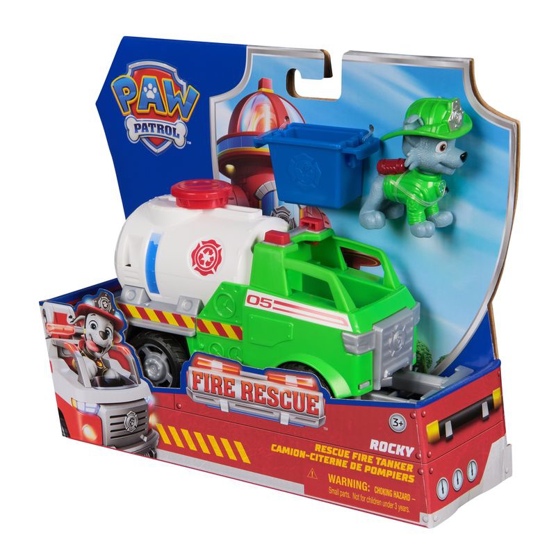 AKCIJA: Paw Patrol Fire Rescue vozila Rocky + Marshall + Zuma BREZPLAČNO