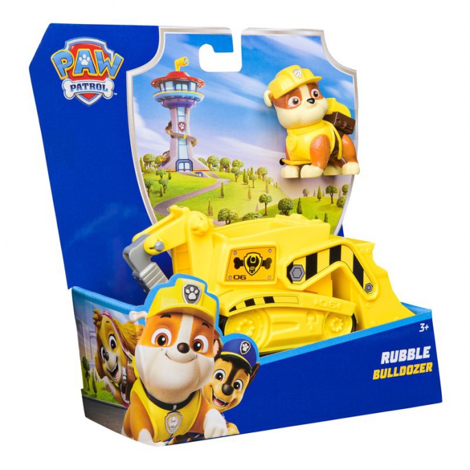 AKCIJA: Paw Patrol osnovna vozila Tracker + Rubble + Zuma BREZPLAČNO