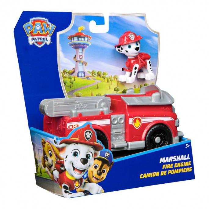 AKCIJA: osnovna vozila Paw Patrol Rocky + Marshall + Zuma BREZPLAČNO