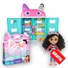 AKCIJA: Gabby’s Dollhouse velika hiša iz filma + ušesa z efekti + česljena lutka BREZPLAČNO