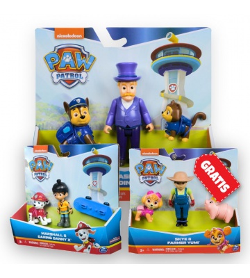 AKCIJA: Paw Patrol Humdinger in Chase + Danny X in Marshall + Yumi in Skye BREZPLAČNO