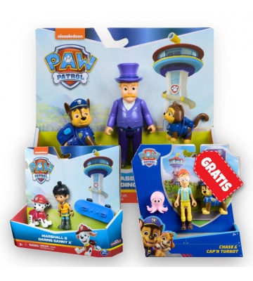 AKCIJA: Paw Patrol Humdinger in Chase + Danny X in Marshall + Chase in Turbot BREZPLAČNO